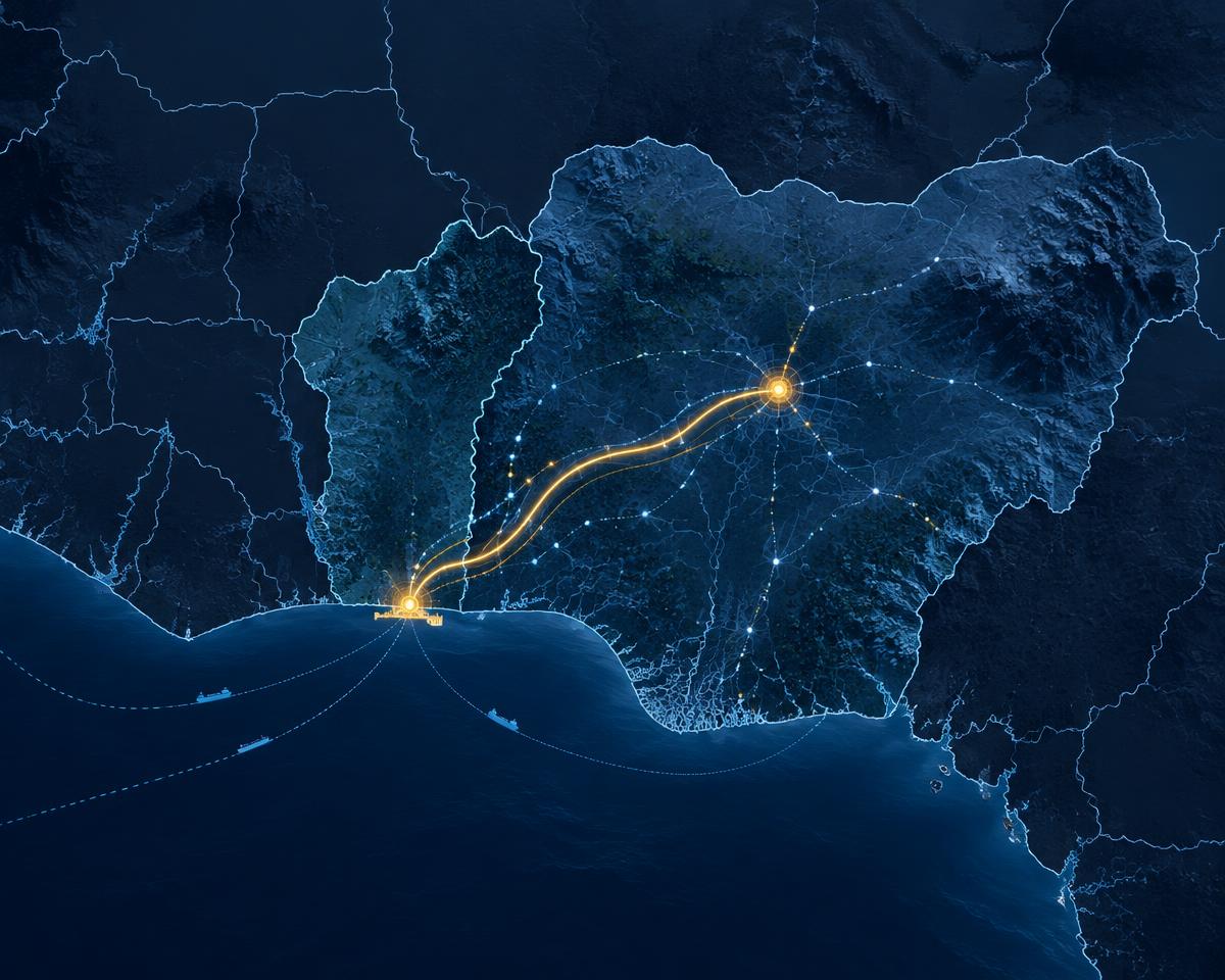 Supply routes across Nigeria and Benin Republic